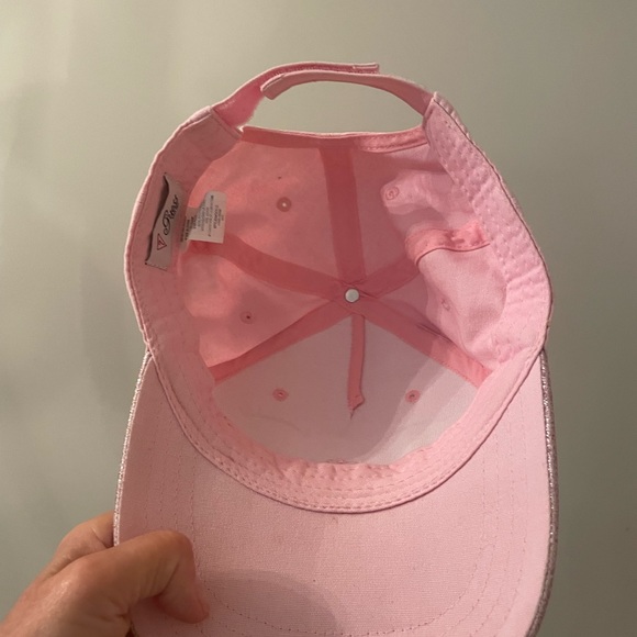 GUESS Kitty cat hat with sparkly brim adjustable back strap- fits women’s heads - Picture 10 of 13